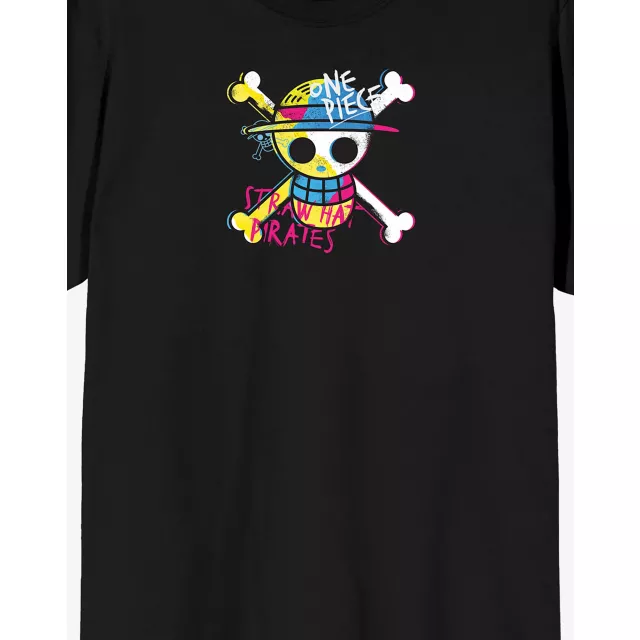 Straw Hat Pirate T Shirt - One Piece at Spencer's