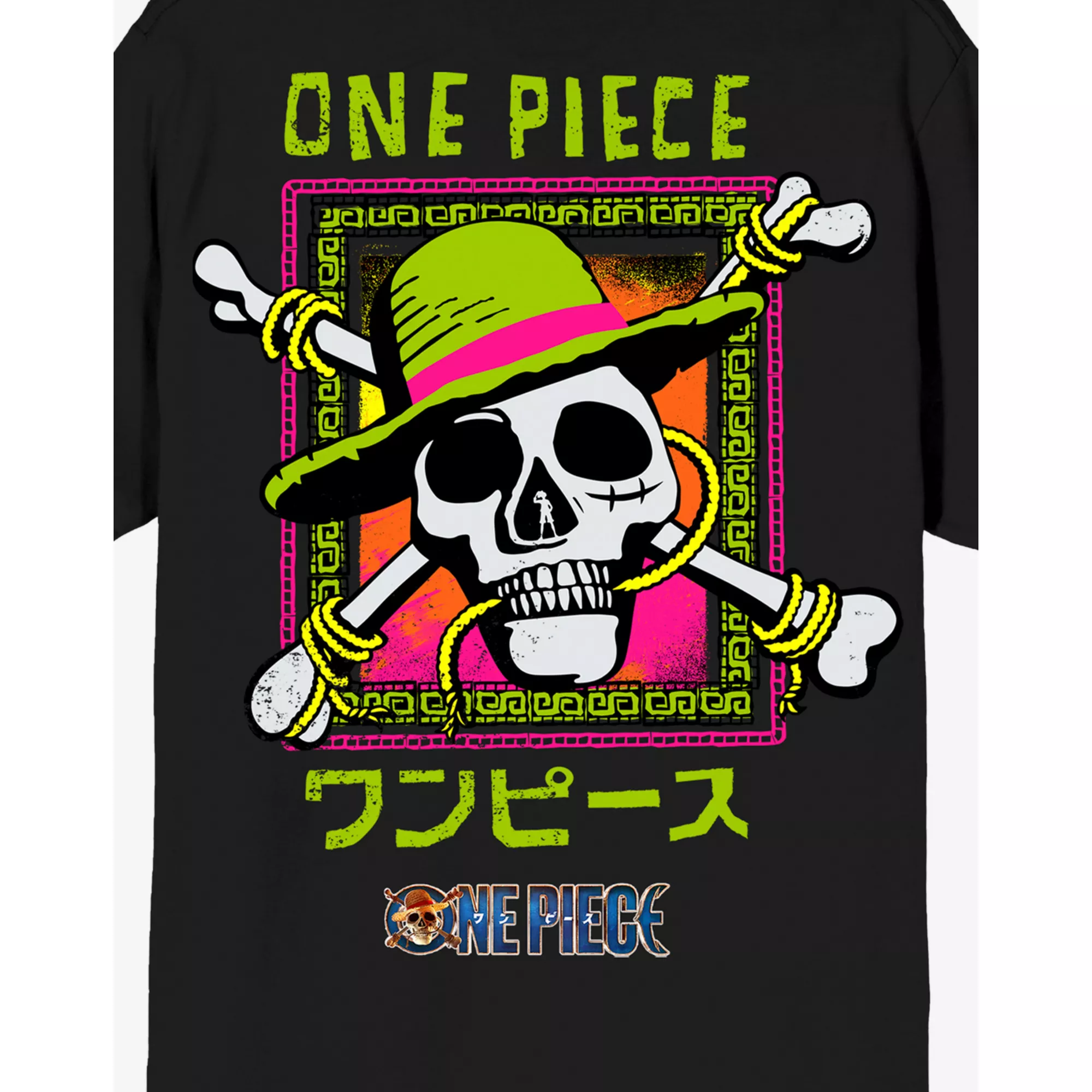 Straw Hat Pirate T Shirt - One Piece at Spencer's