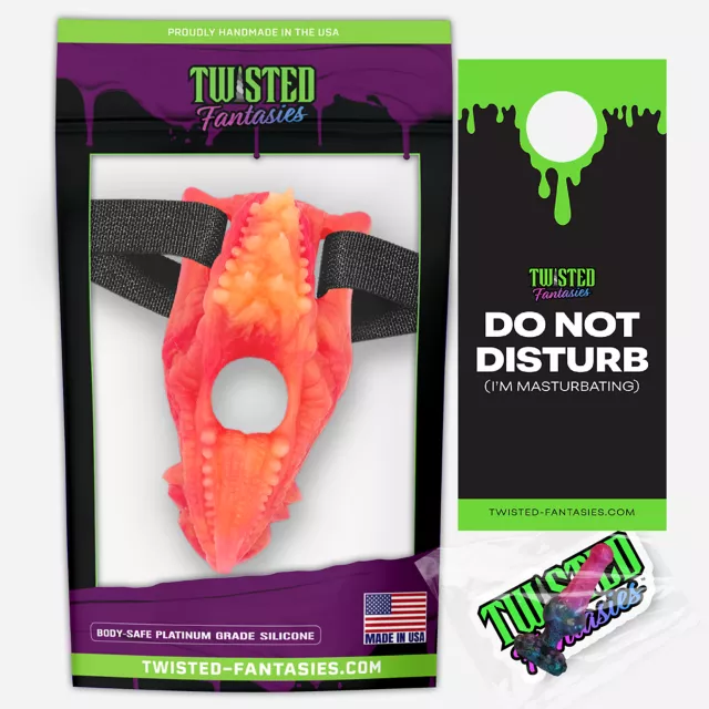 Twisted Fantasies Ryoto the Dragon Cock Ring Grinder Sex Toy at Spencer's