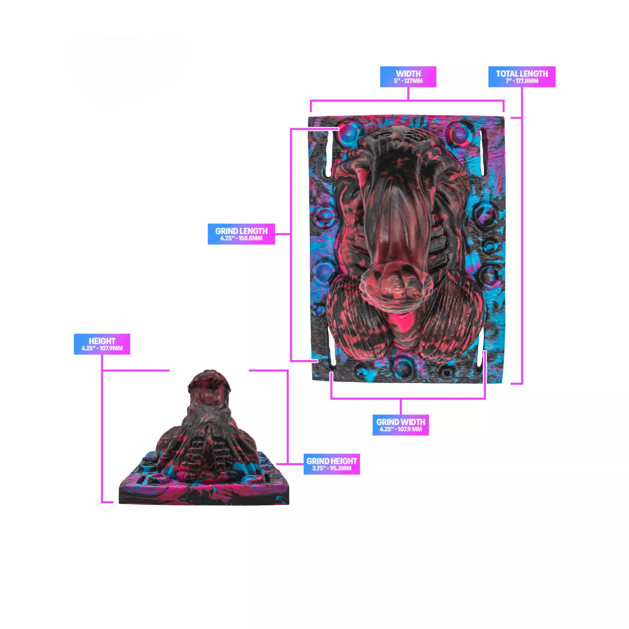 Twisted Fantasies DOMINUS the Knotted Demon Grinder Sex Toy at Spencer's