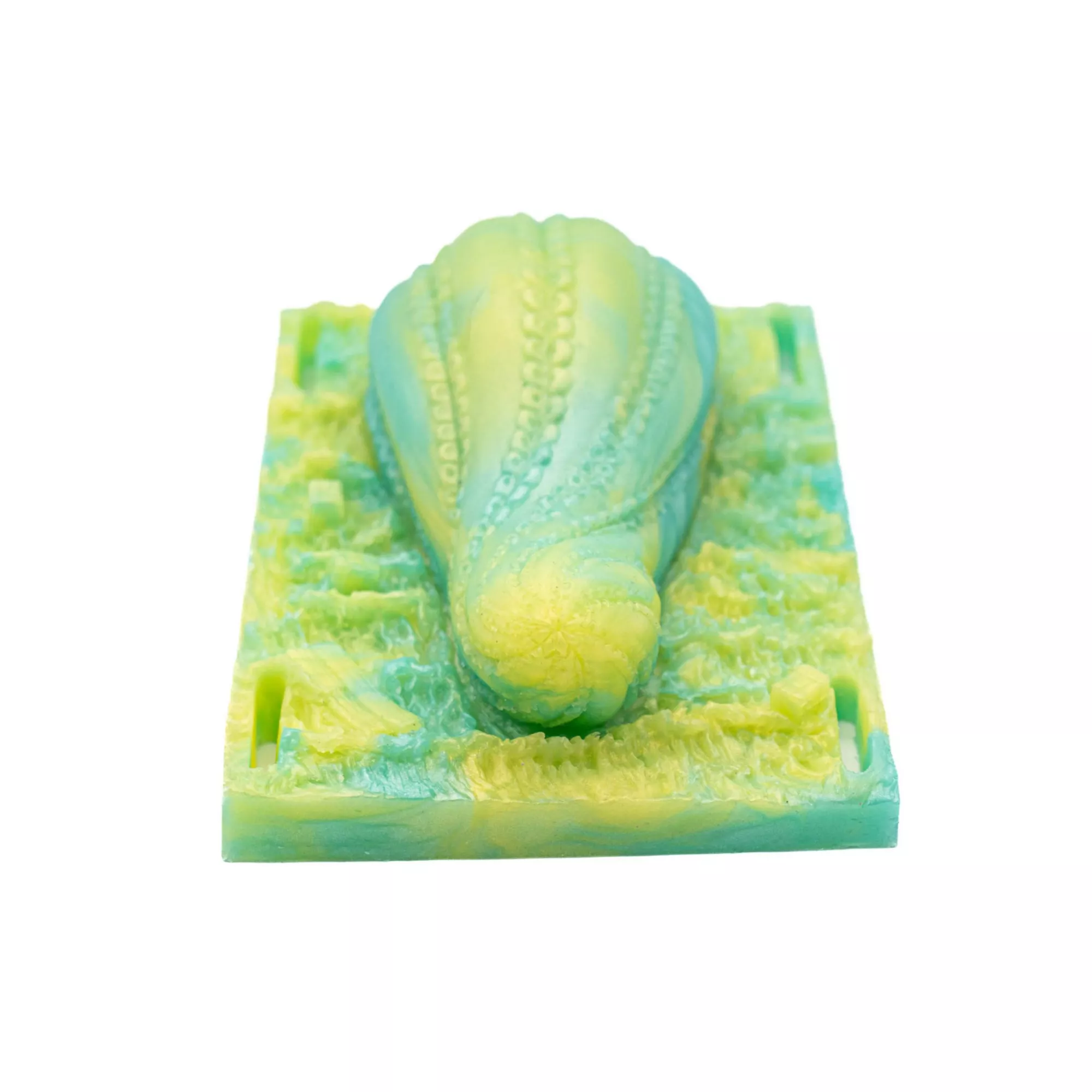 Twisted Fantasies Blue and Yellow DAKKEN the Tentacle Grinder Sex Toy at Spencer's