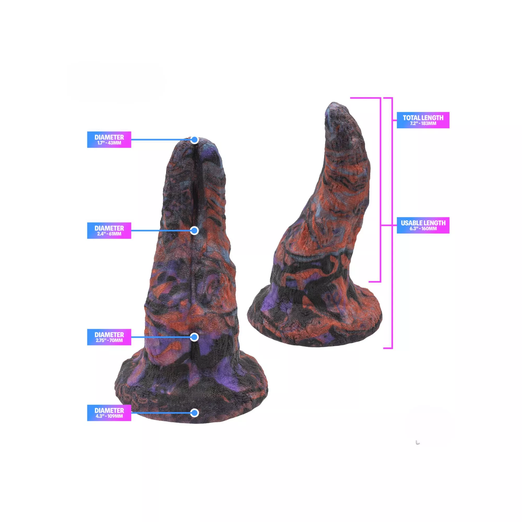 Twisted Fantasies LINGUS the Tongue Dildo at Spencer's