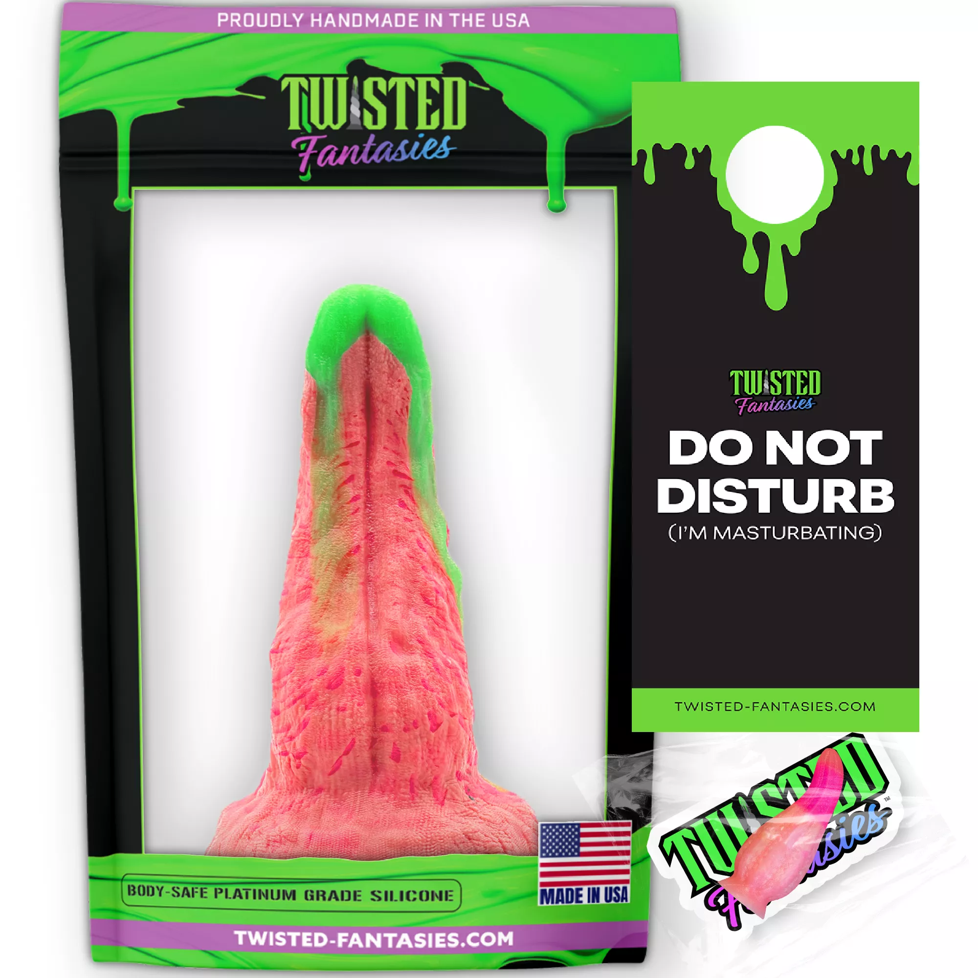 Twisted Fantasies LINGUS the Tongue Dildo at Spencer's