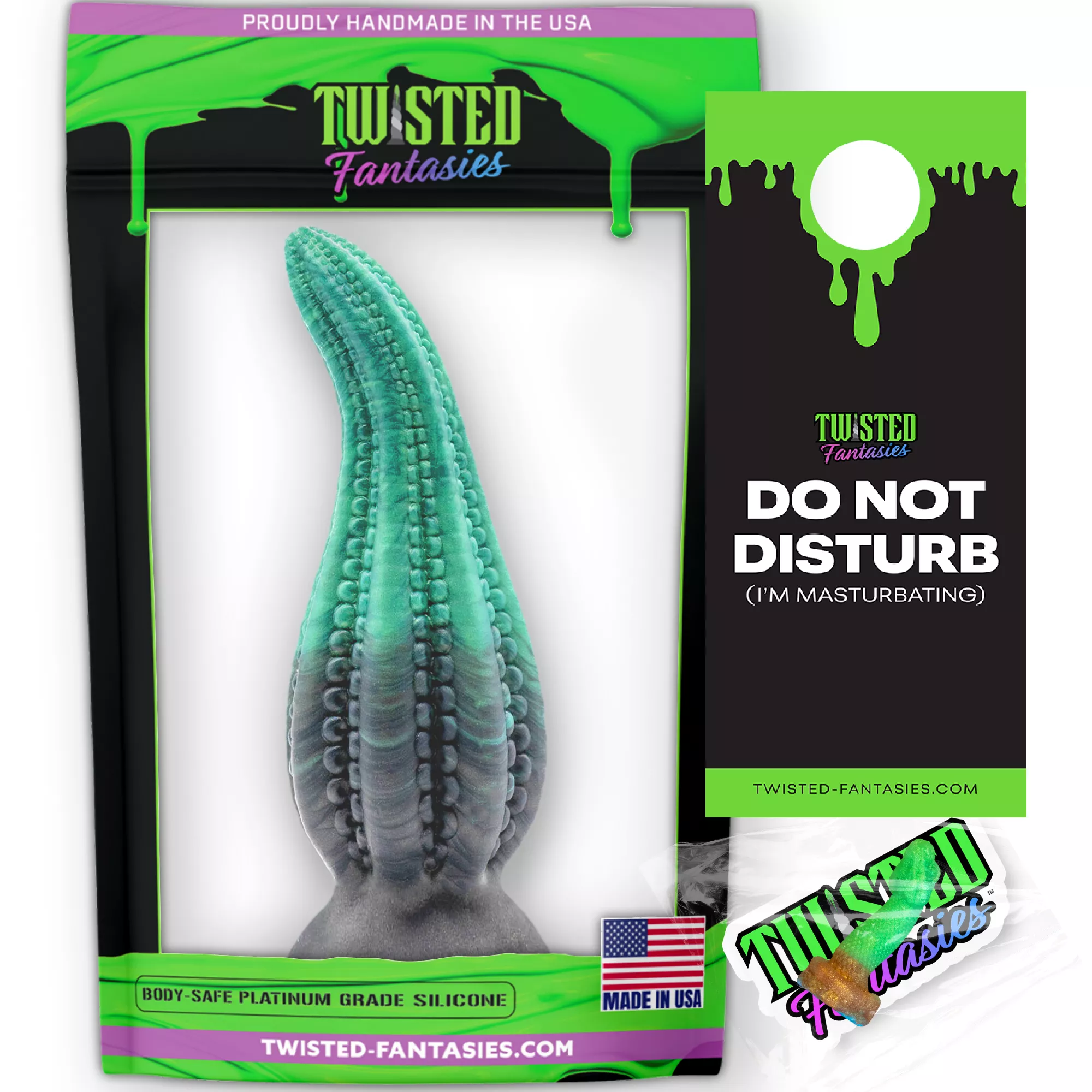 Twisted Fantasies DAKKEN the Tentacle Dildo at Spencer's