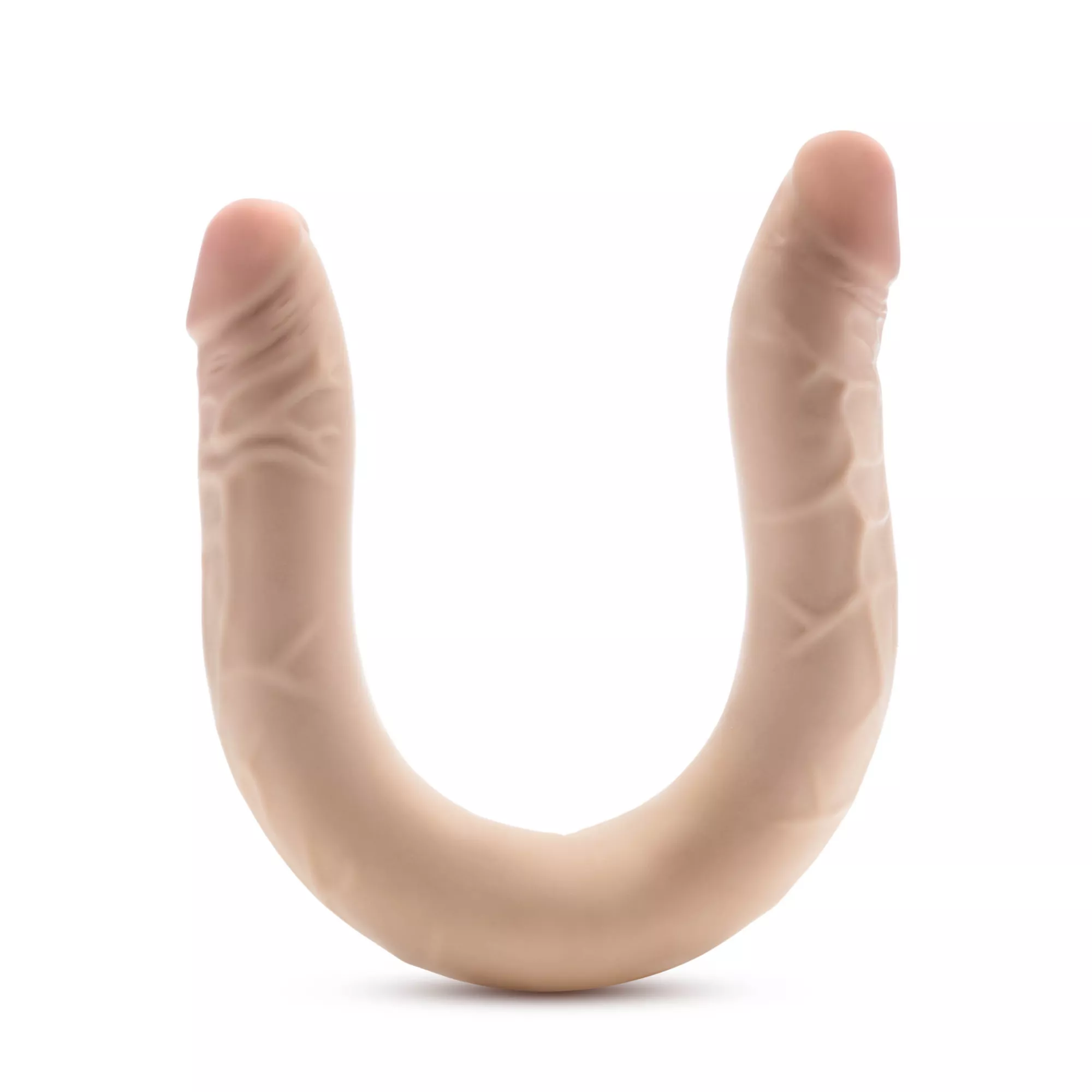 Dr. Skin Posable Double Dong Dildo Beige at Spencer's