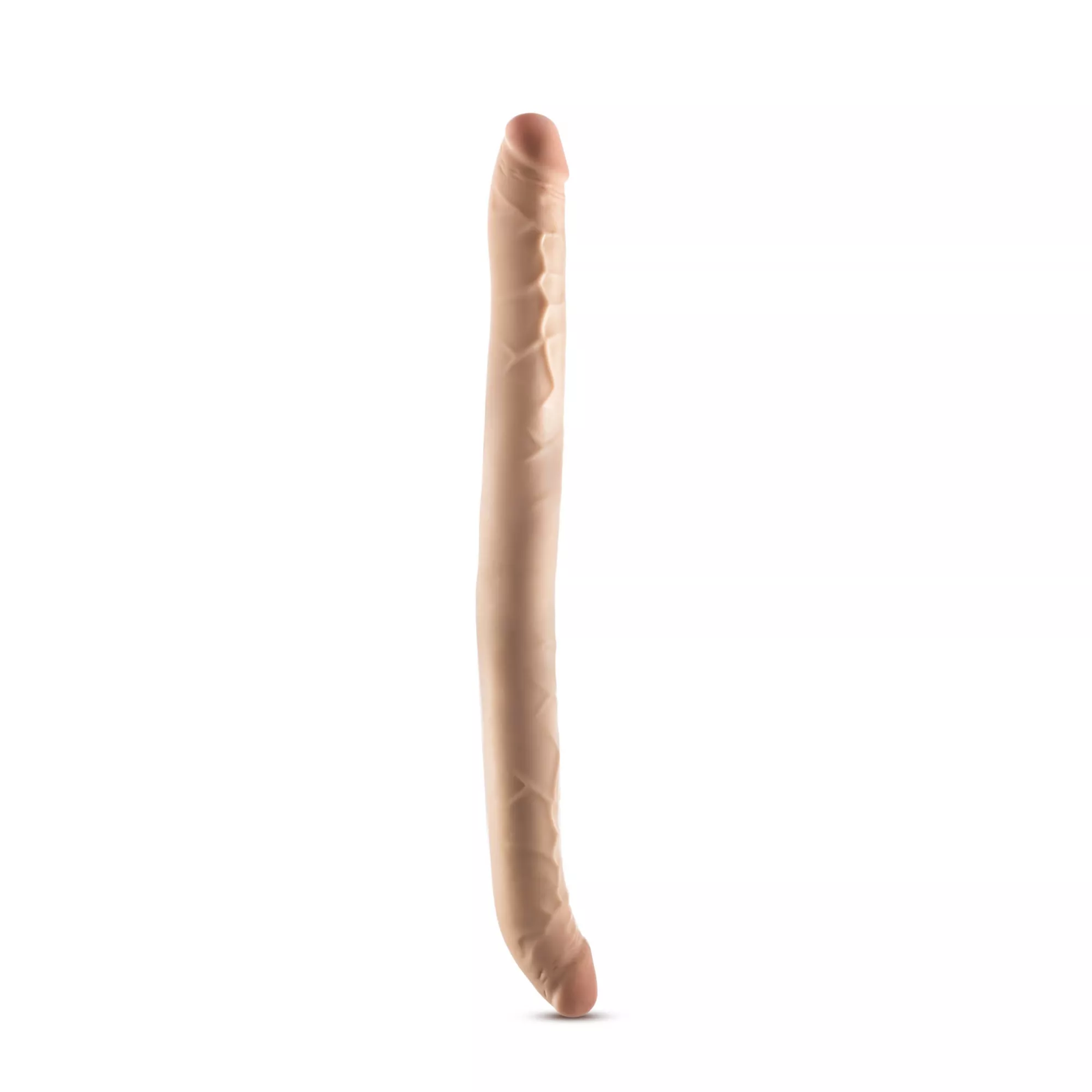 Dr. Skin Posable Double Dong Dildo Beige at Spencer's