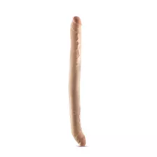 Dr. Skin Posable Double Dong Dildo Beige at Spencer's