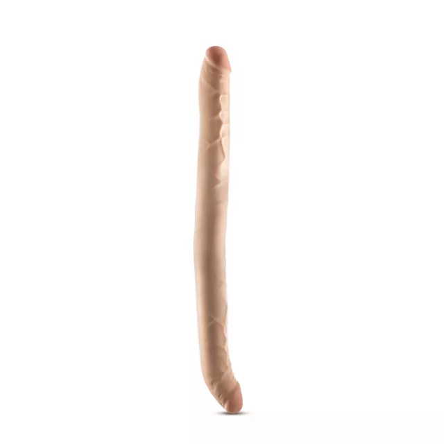 Dr. Skin Posable Double Dong Dildo Beige at Spencer's