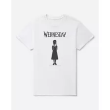 White Wednesday Silhouette T Shirt at Spencer's