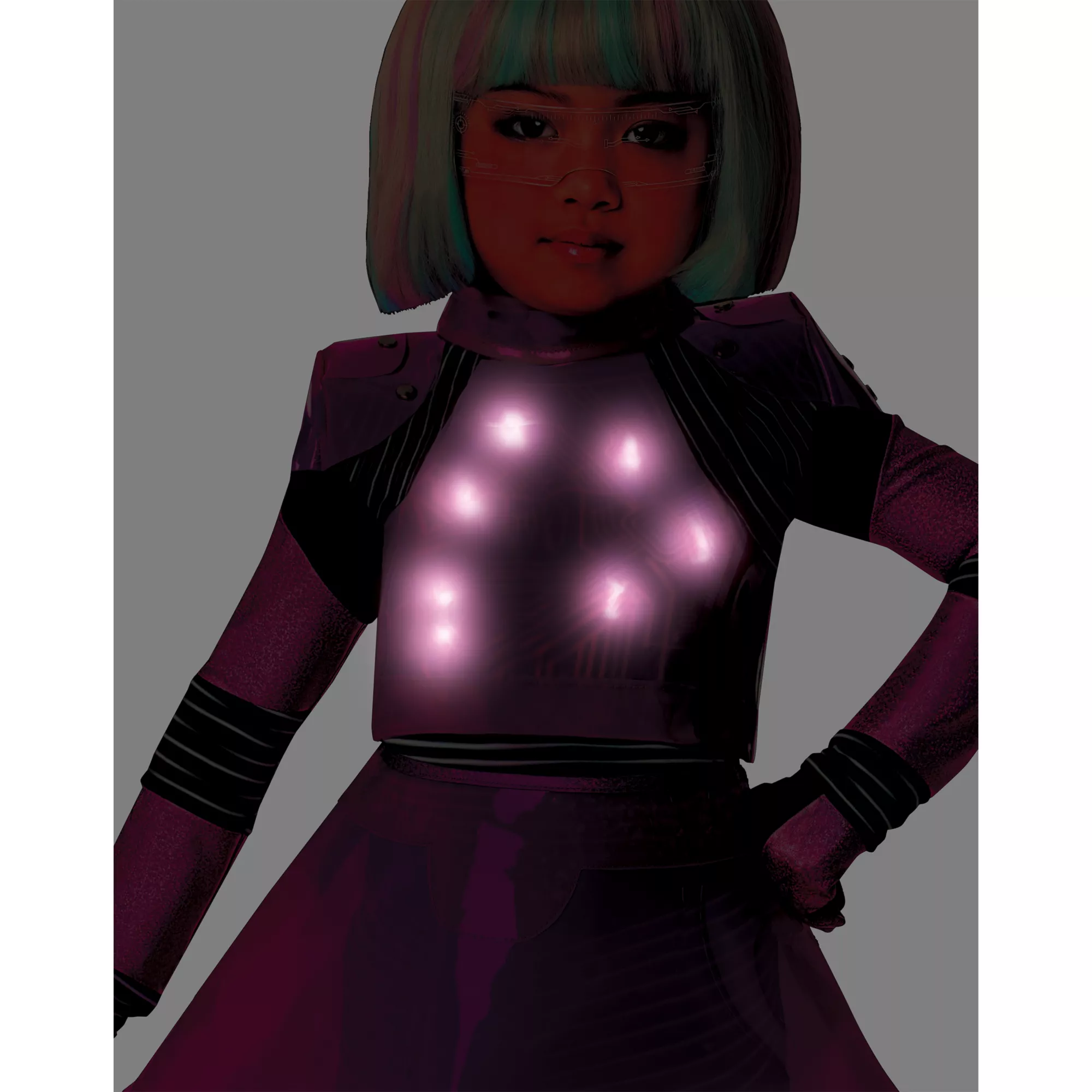 Toddler Light-Up M3GAN 2.0 Costume