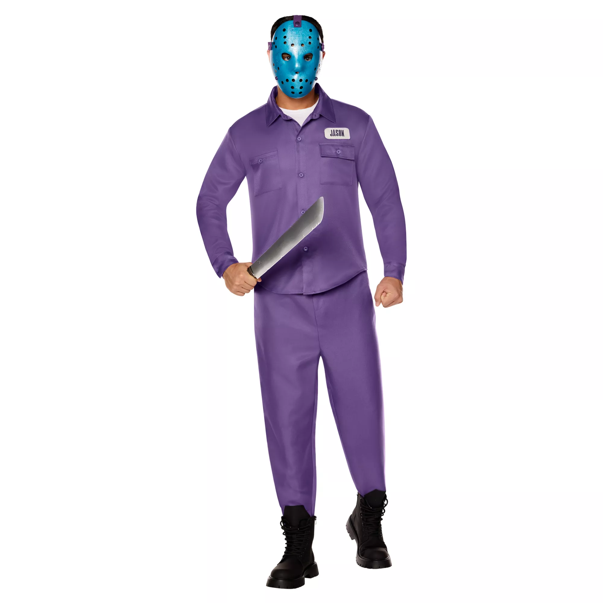 Adult Jason Retro Costume - Friday the 13th: The Game at Spirit Halloween
