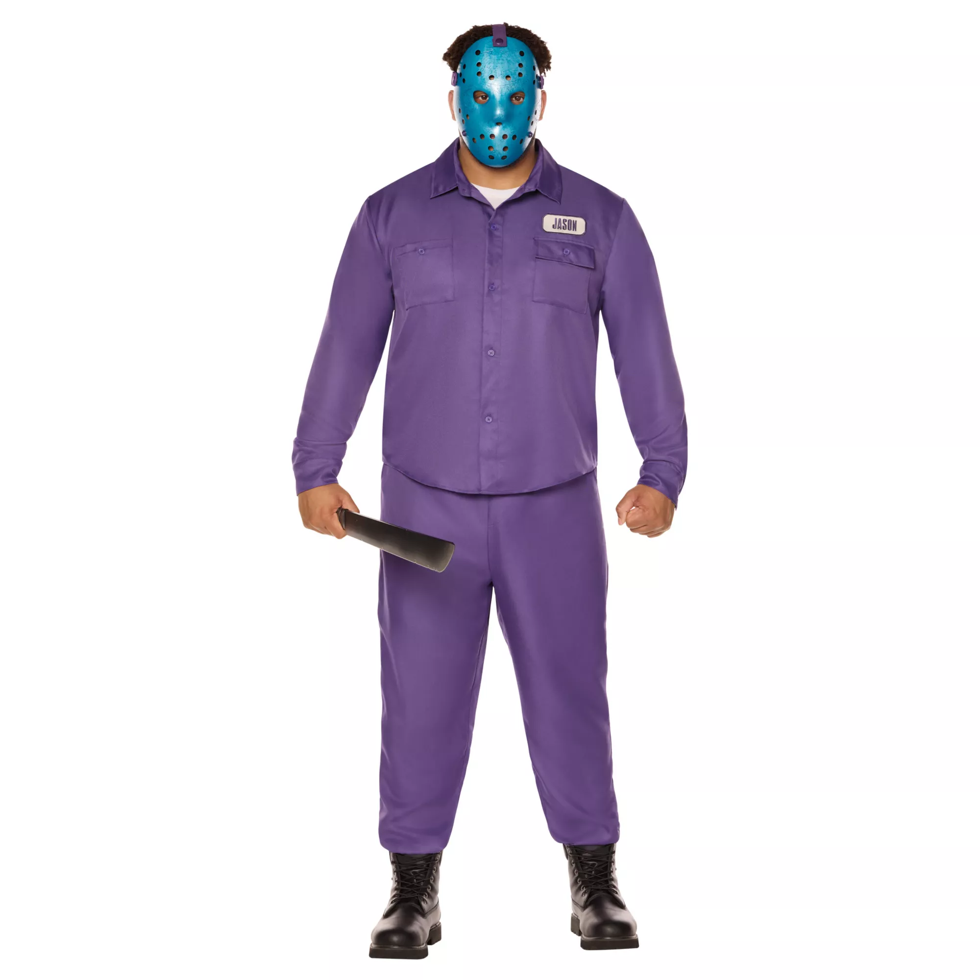 Adult Jason Retro Costume - Friday the 13th: The Game at Spirit Halloween