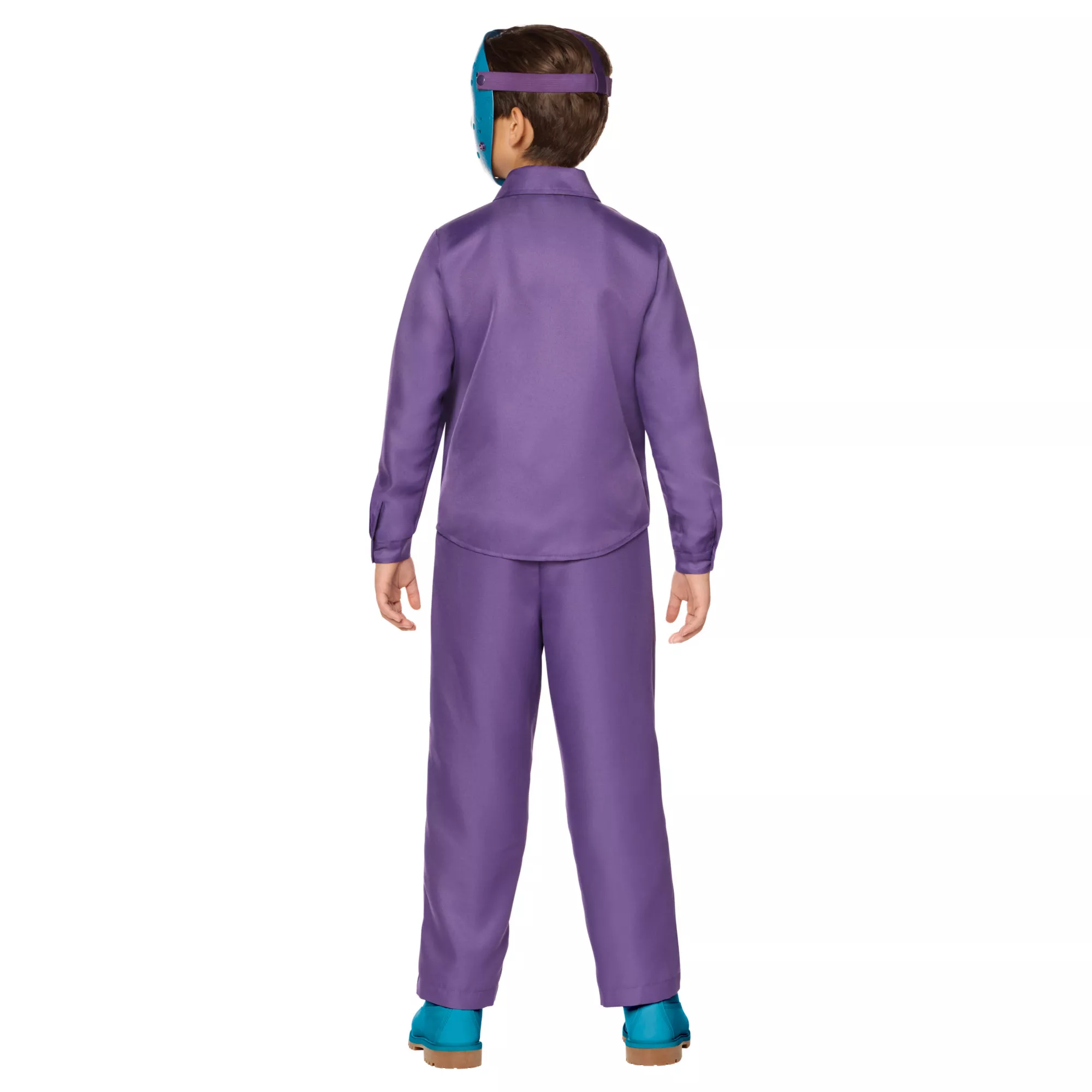 Kids Retro Jason Jumpsuit Costume - Friday The 13th: Game