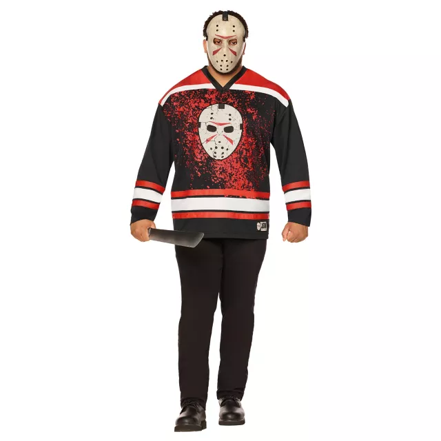 Adult Jason Voorhees Hockey Costume - Friday the 13th at Spirit Halloween