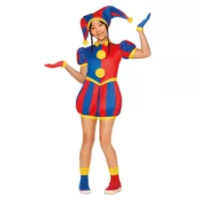 Kids Pomni Costume - The Amazing Digital Circus at Spirit Halloween