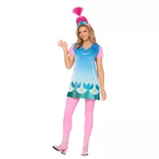 Adult Poppy Troll Costume -  Trolls at Spencer's