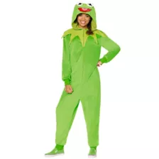 Adult Kermit the Frog Jumpsuit Costume - The Muppets at Spirit Halloween