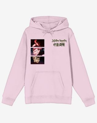 Pink Jujutsu Kaisen Hoodie