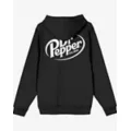 Dr. Pepper Logo Zip Hoodie at Spencer's
