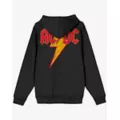 ACDC Band Logo Zip Hoodie at Spencer's