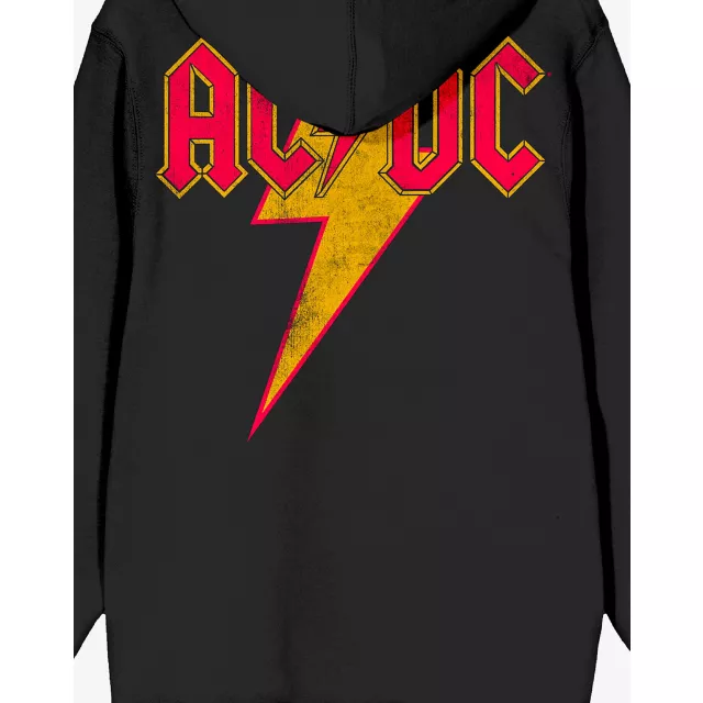 ACDC Band Logo Zip Hoodie at Spencer's