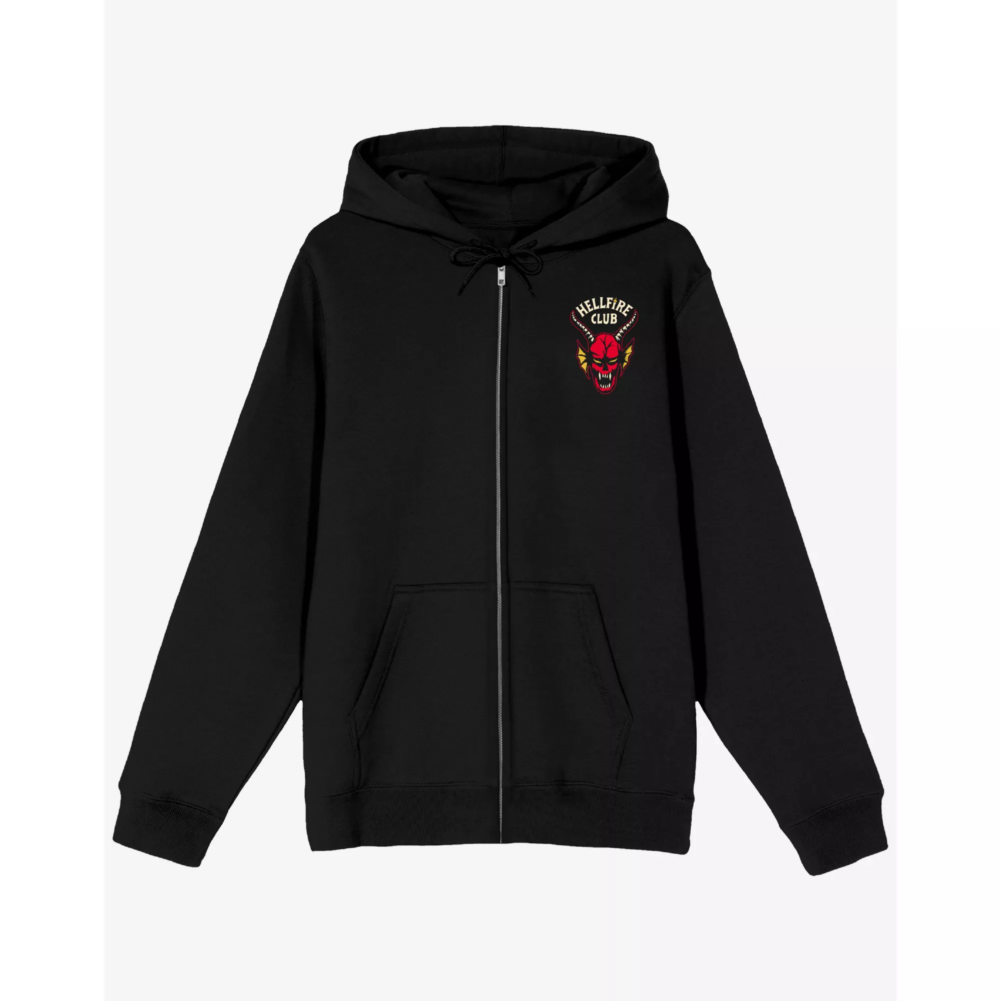 Hellfire Club Zip Hoodie - Stranger Things at Spencer's