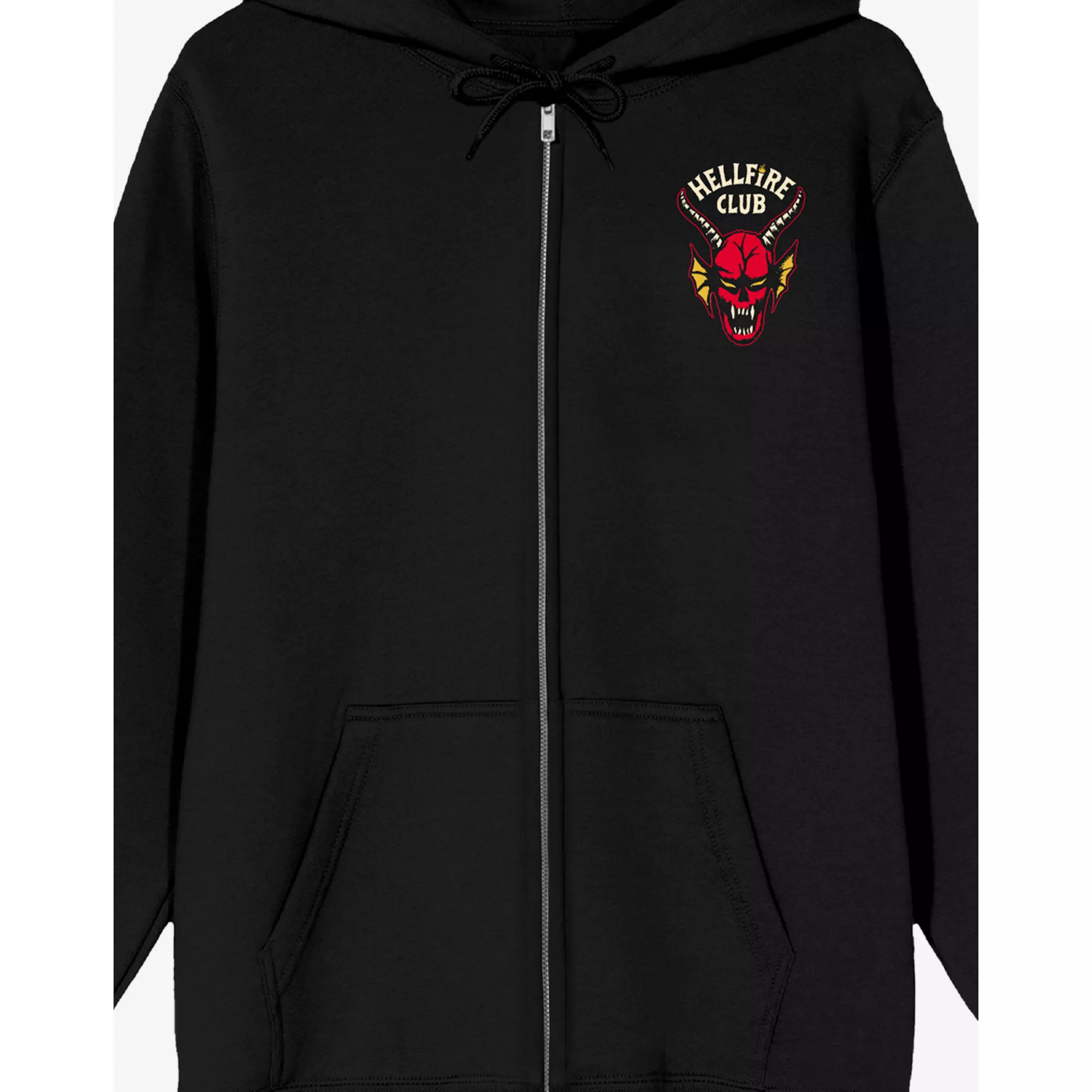 Hellfire Club Zip Hoodie - Stranger Things at Spencer's