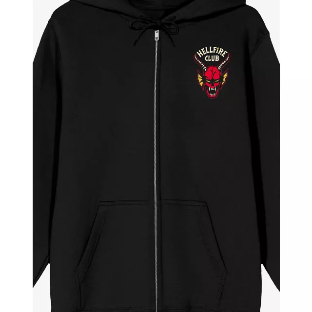 Hellfire Club Zip Hoodie - Stranger Things at Spencer's