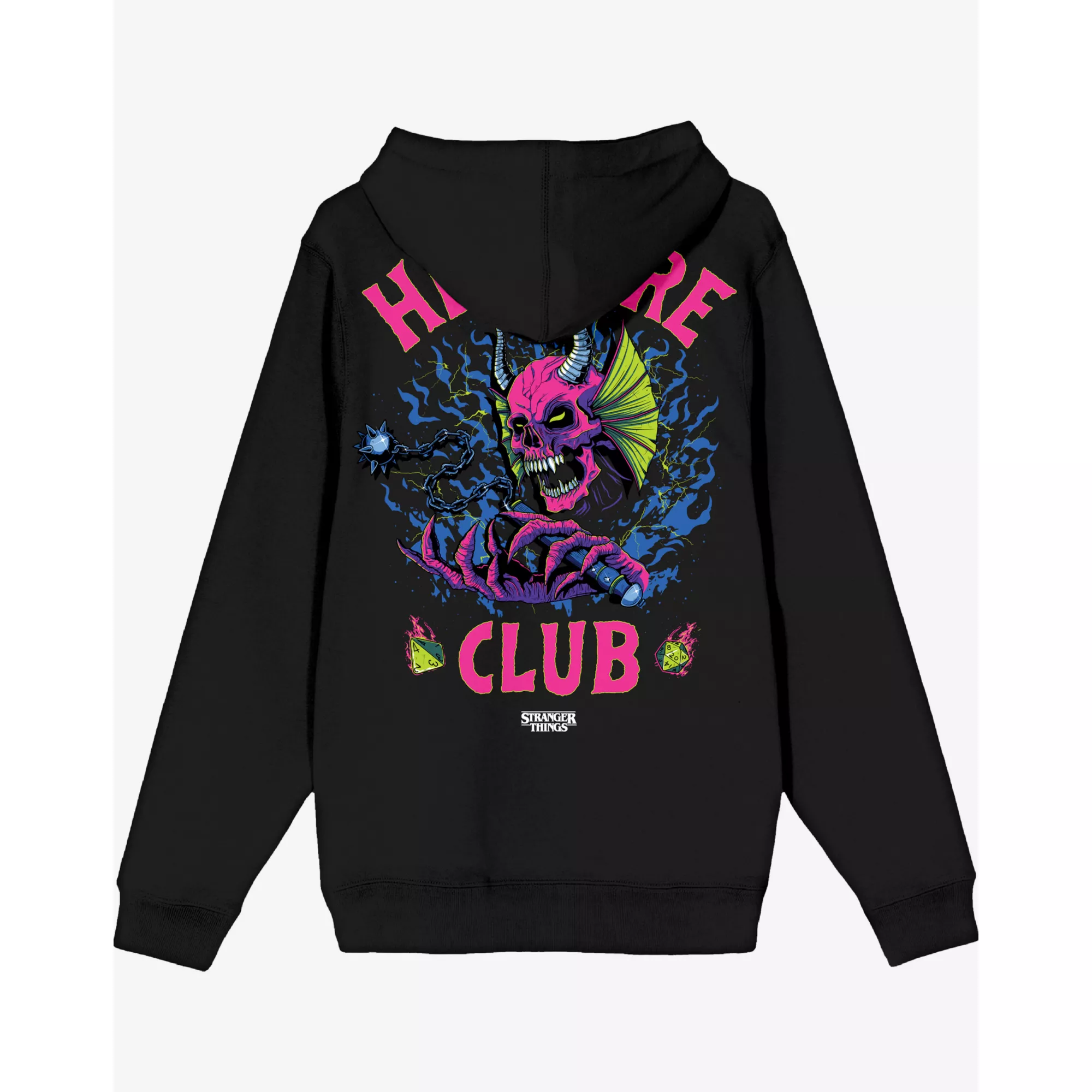 Hellfire Club Zip Hoodie - Stranger Things at Spencer's