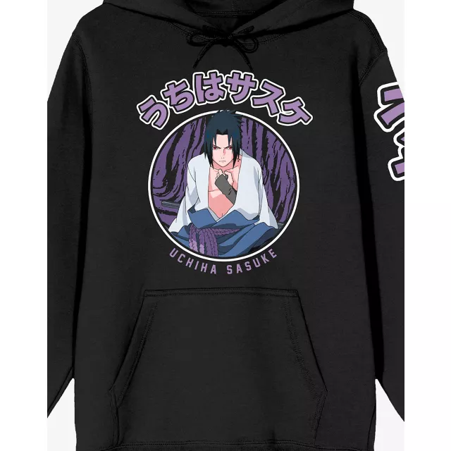 Uchiha Sasuke Hoodie - Naruto at Spencer's