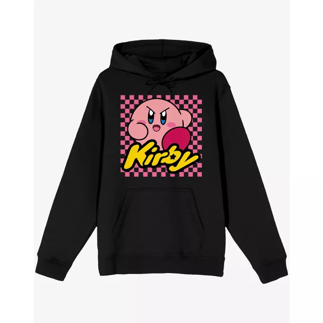Kirby Checkered Hoodie - Nintendo at Spencer's