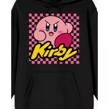 Kirby Checkered Hoodie - Nintendo at Spencer's
