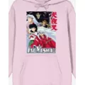 Pink Inuyasha Group Shot Hoodie at Spencer's