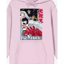 Pink Inuyasha Group Shot Hoodie at Spencer's