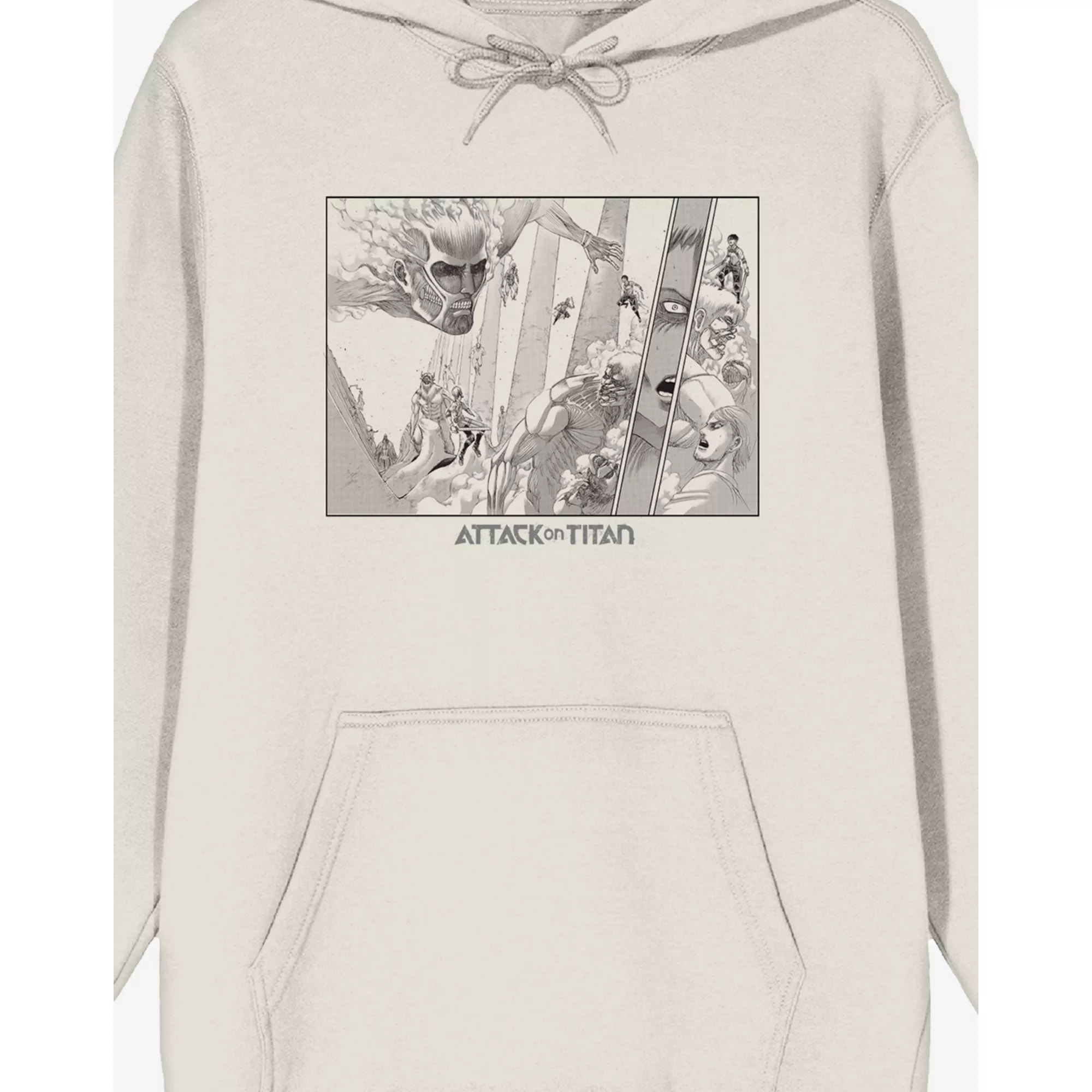 Attack on Titan vs Humans Hoodie at Spencer's