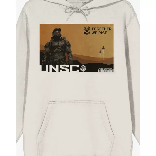 UNSC We Rise Hoodie - Halo at Spencer's