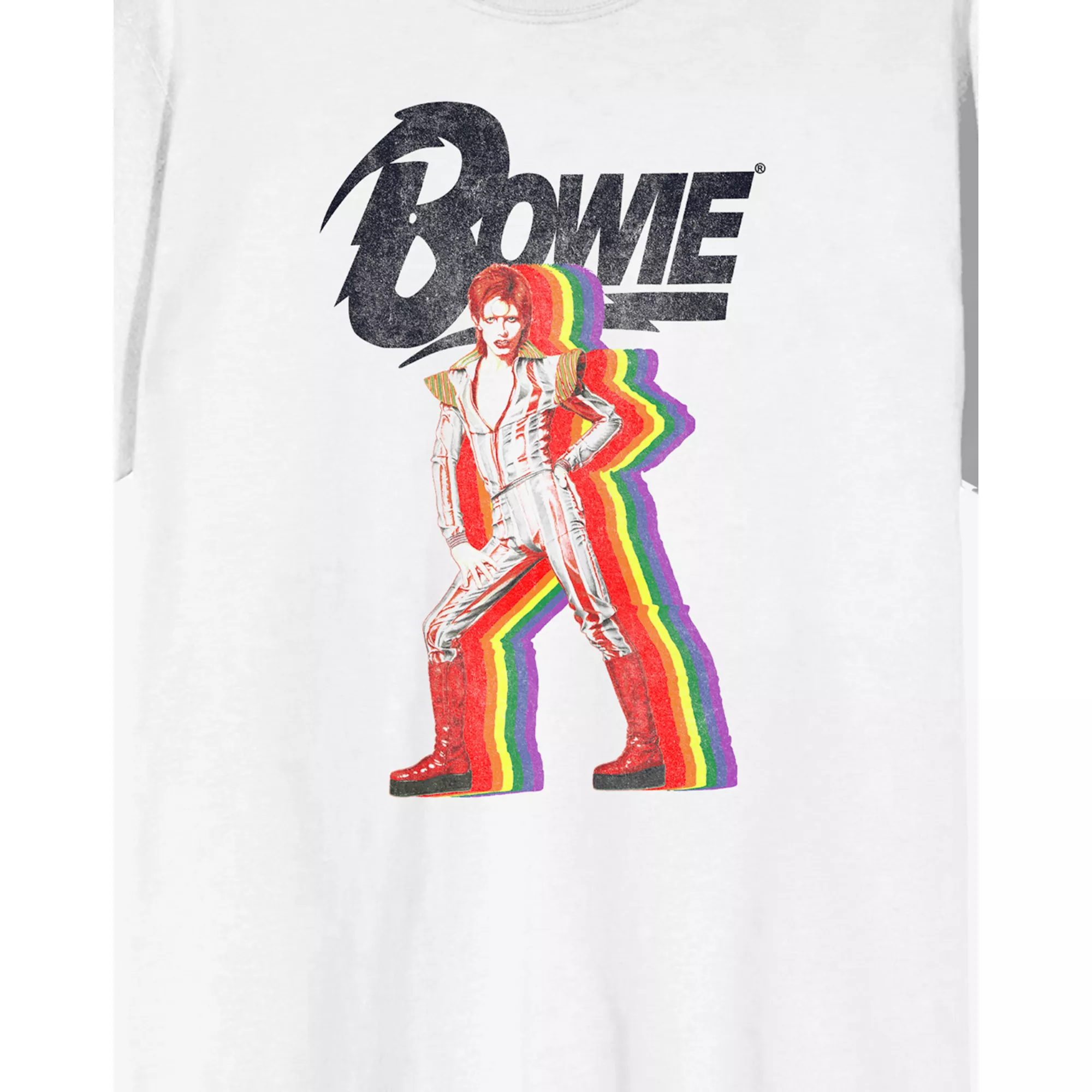 Rainbow Ziggy Stardust T Shirt - David Bowie