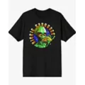 Hippie Sabotage Alien Pizza T Shirt at Spencer's