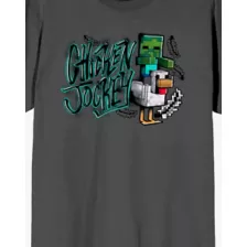 Minecraft Chicken Jockey T Shirt at Spencer's