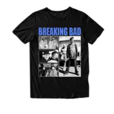 Breaking Bad Black and White T Shirt at Spencer's