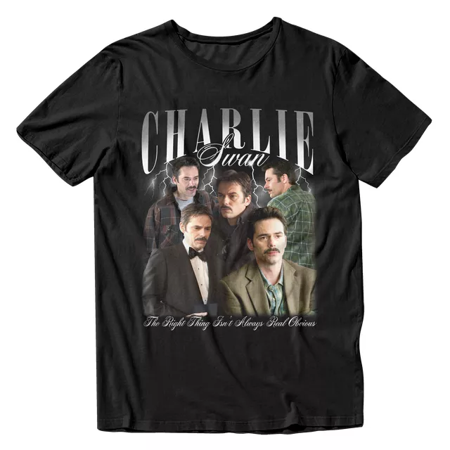 Charlie Swan T Shirt - Twilight at Spencer's