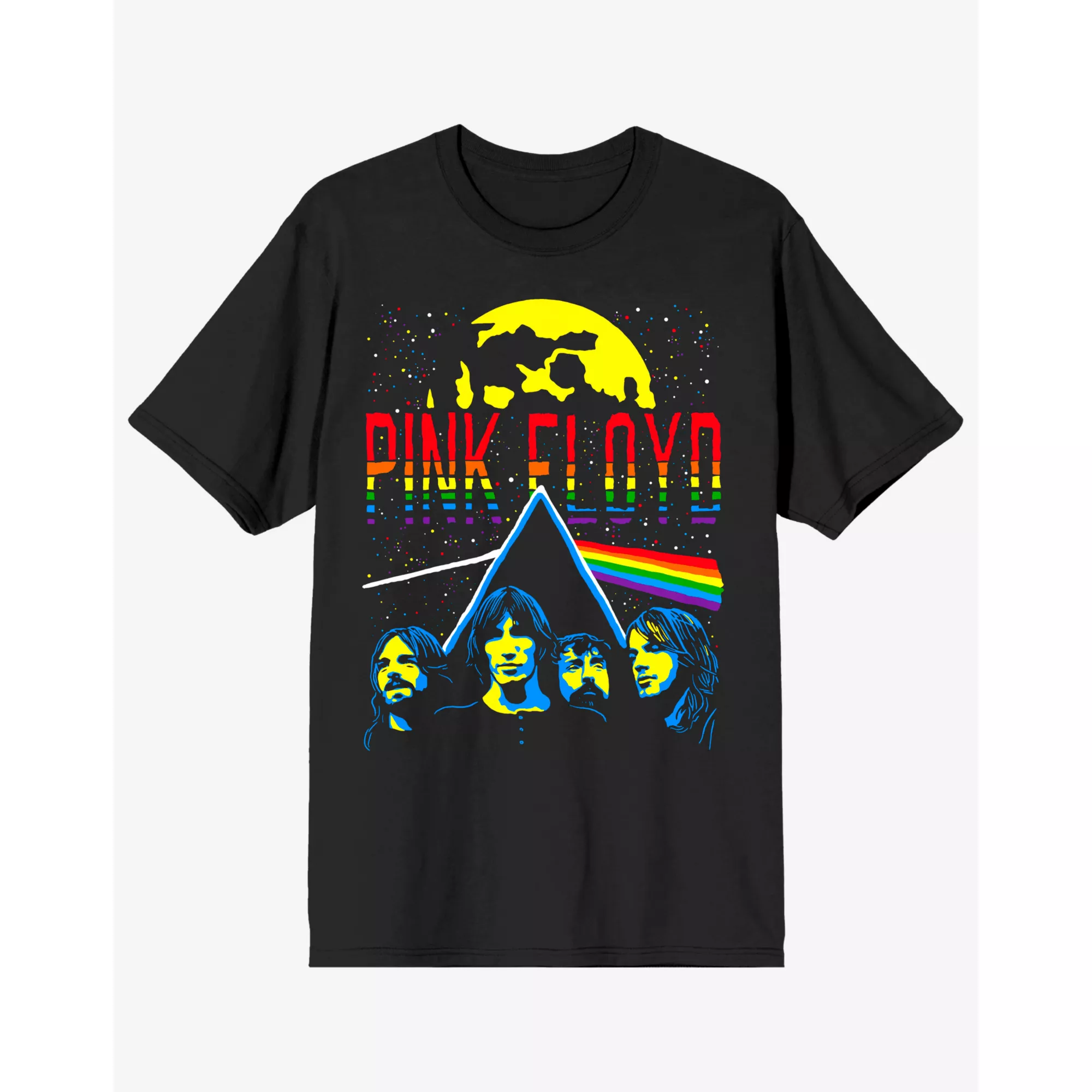 Rainbow Dark Side of the Moon T Shirt - Pink Floyd at Spencer's
