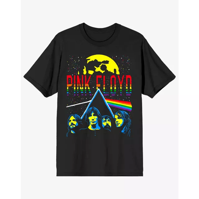 Rainbow Dark Side of the Moon T Shirt - Pink Floyd at Spencer's