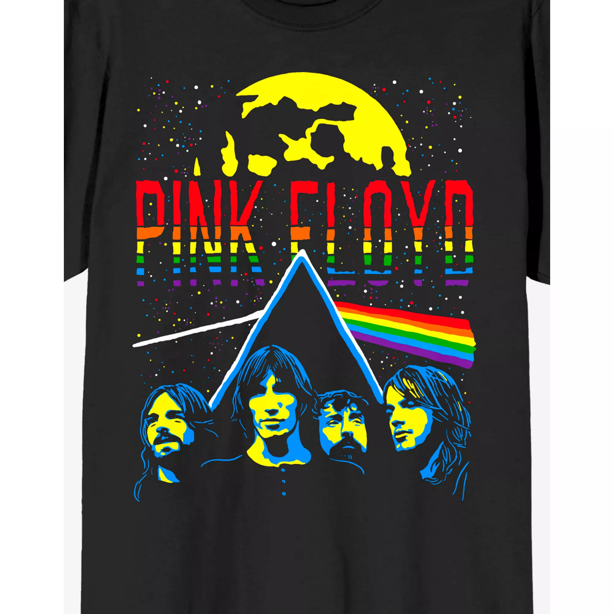 Rainbow Dark Side of the Moon T Shirt - Pink Floyd at Spencer's