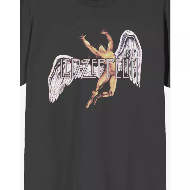 Gray Led Zeppelin Icarus T Shirt at Spencer's