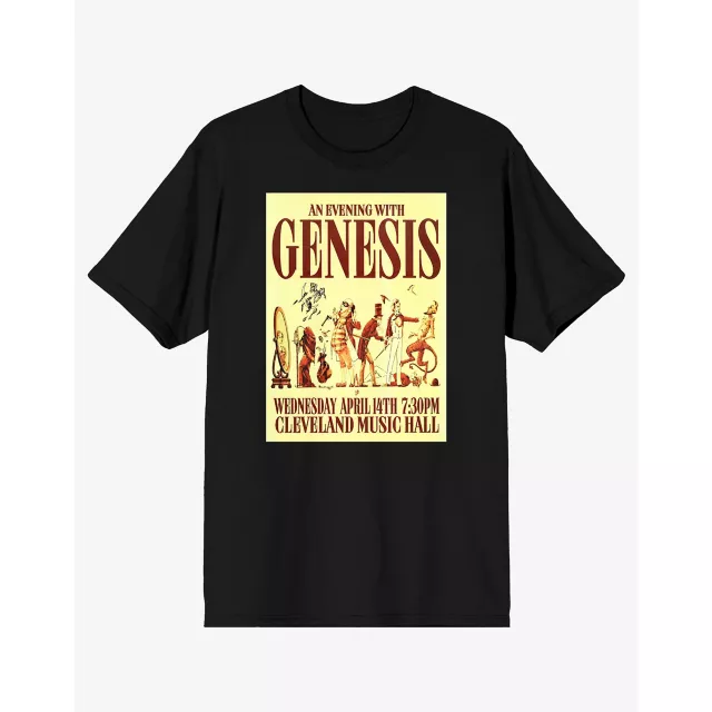 An Evening with Genesis T Shirt at Spencer's
