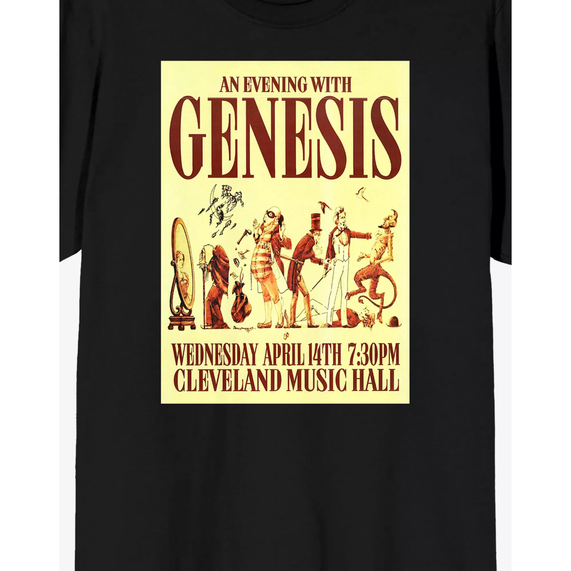 An Evening with Genesis T Shirt at Spencer's