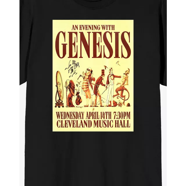 An Evening with Genesis T Shirt at Spencer's