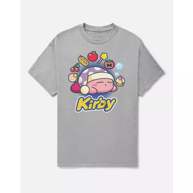 Sleeping Kirby T Shirt at Spencer's