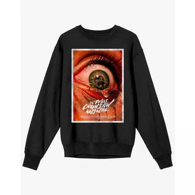 The Texas Chainsaw Massacre Eyeball Sweatshirt at Spencer's
